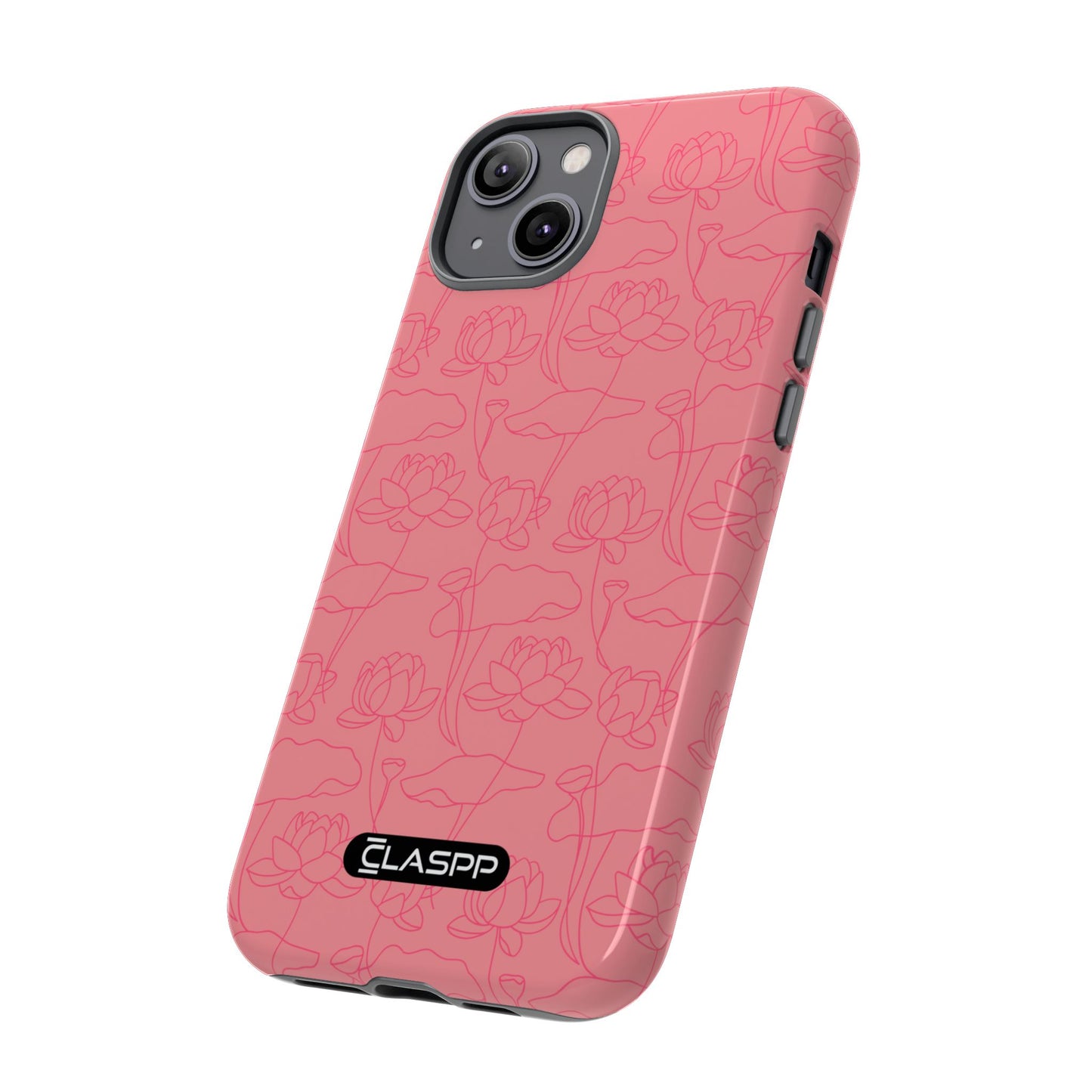 Festive Pink | Christmas | Hardshell Dual Layer Phone Case