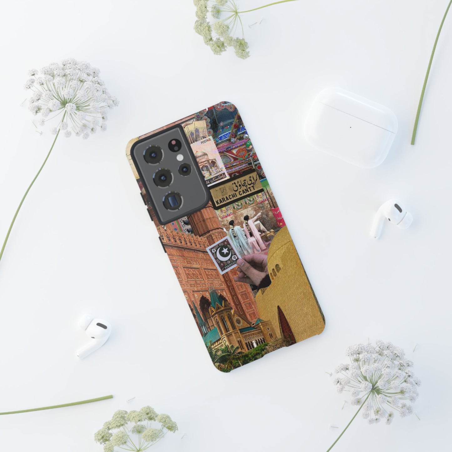 Postcard from Karachi – The City of Lights Phone Case
