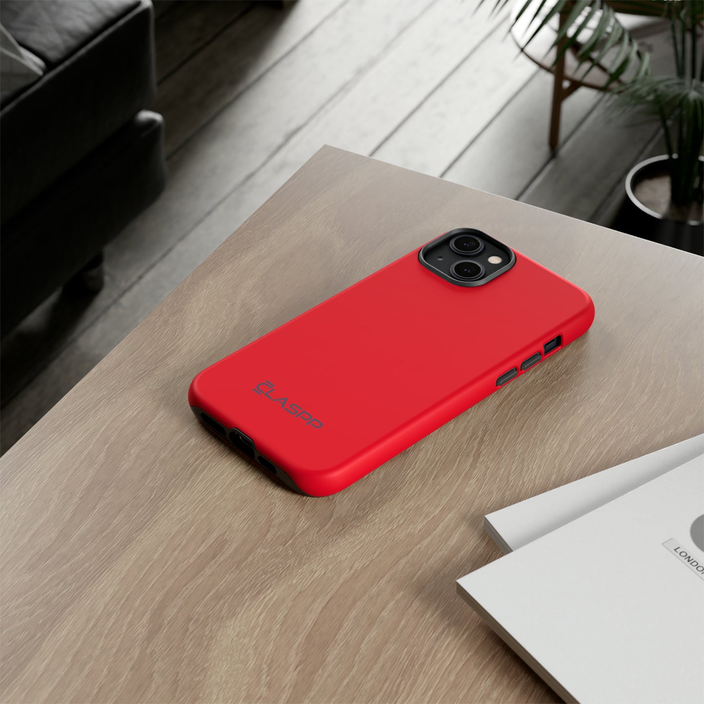 Bright Red | Hardshell Dual Layer Phone Case