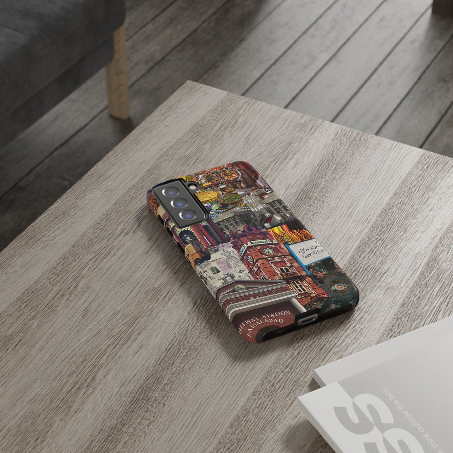 Postcard from Faisalabad – The Textile Heartbeat Phone Case