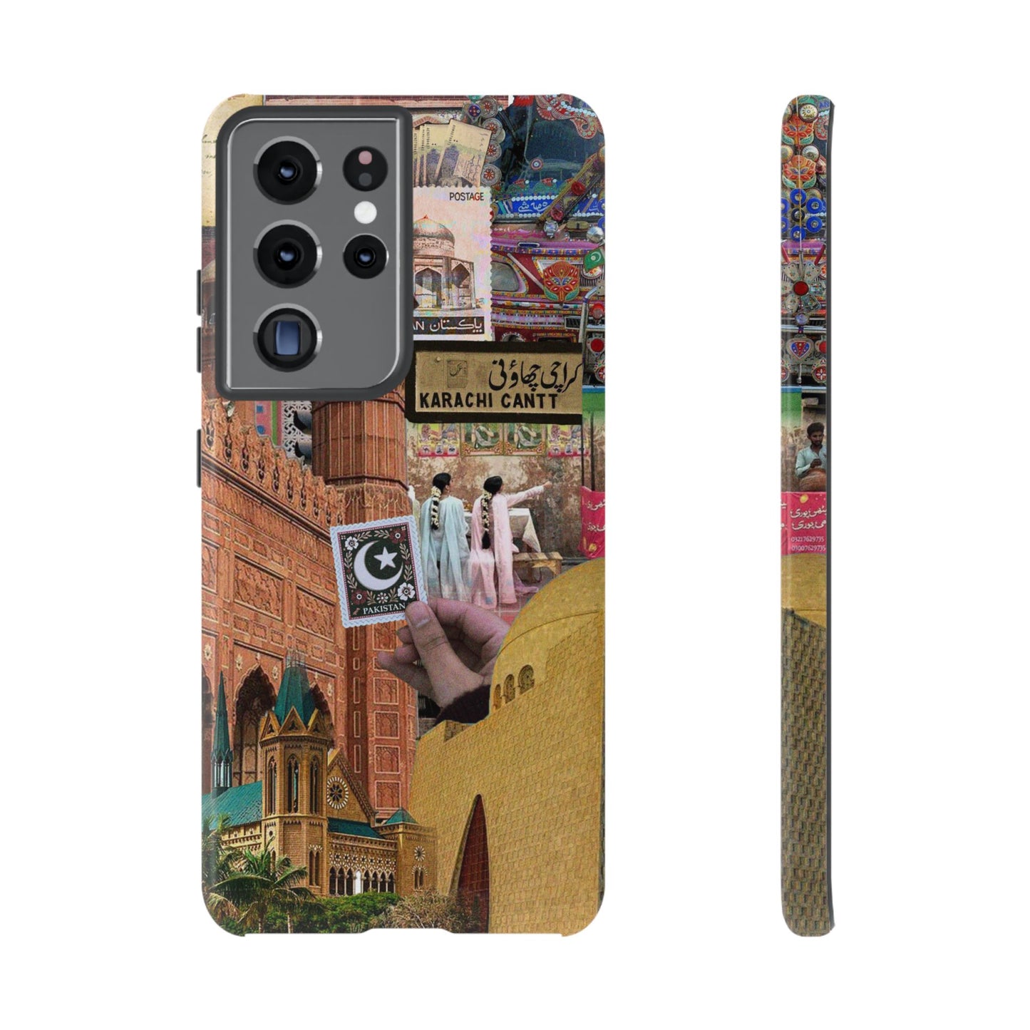 Postcard from Karachi – The City of Lights Phone Case