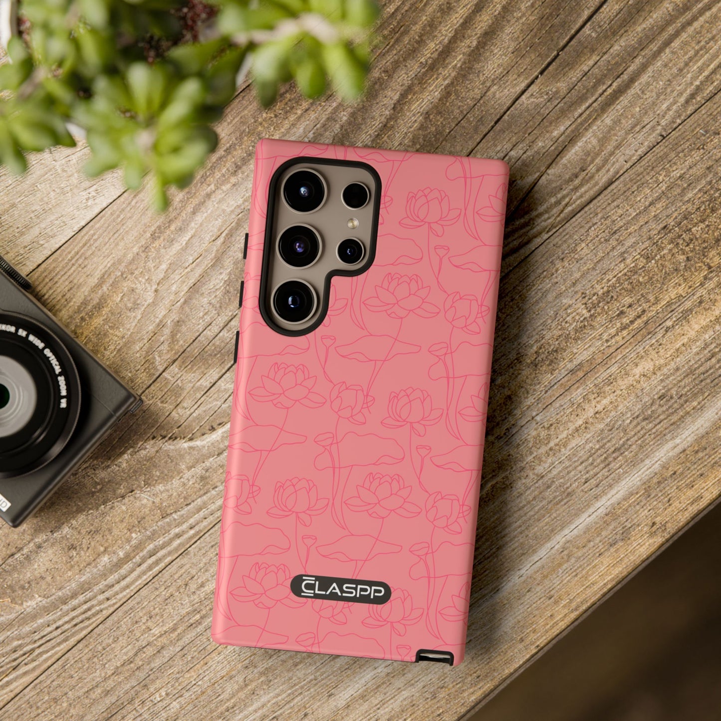 Festive Pink | Christmas | Hardshell Dual Layer Phone Case