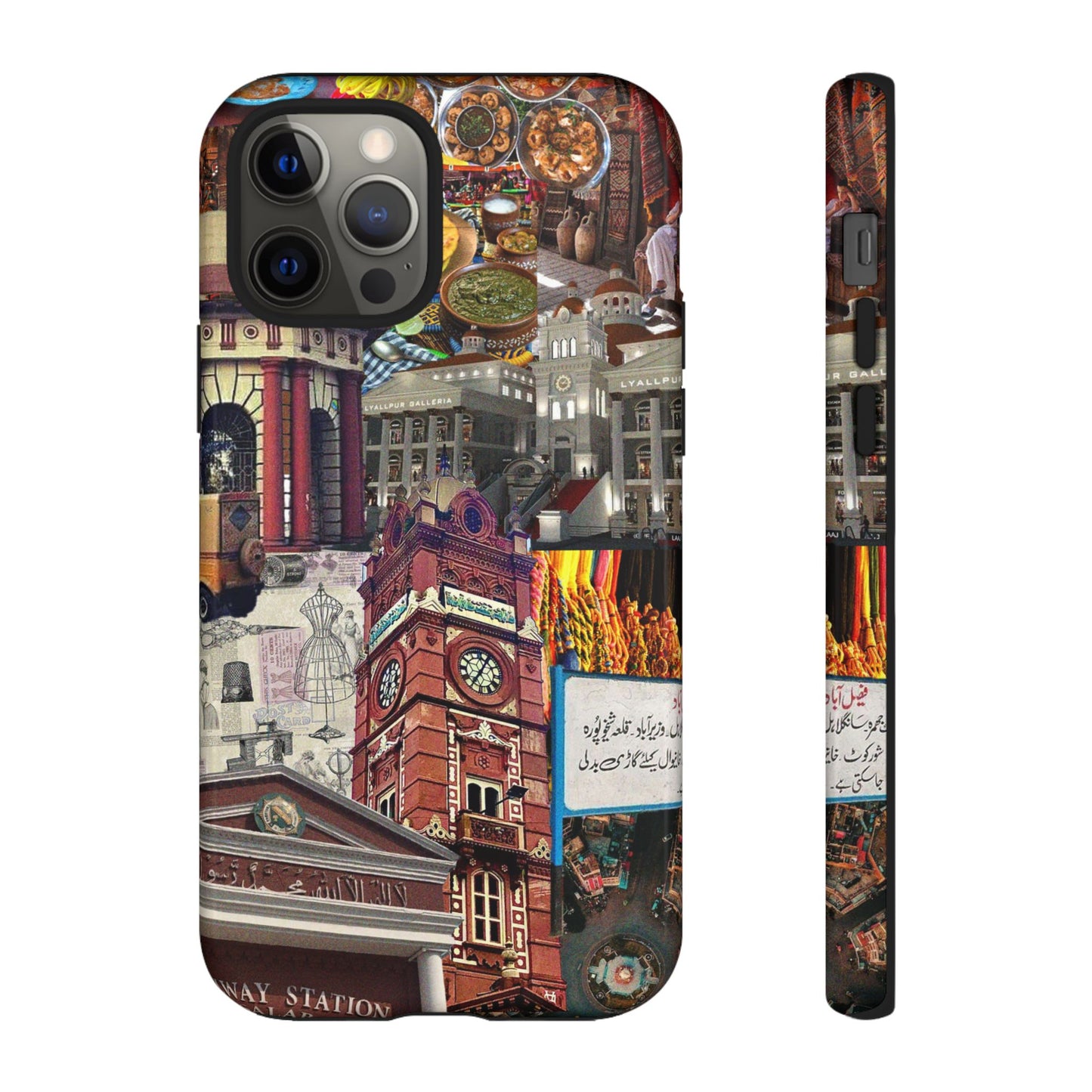 Postcard from Faisalabad – The Textile Heartbeat Phone Case