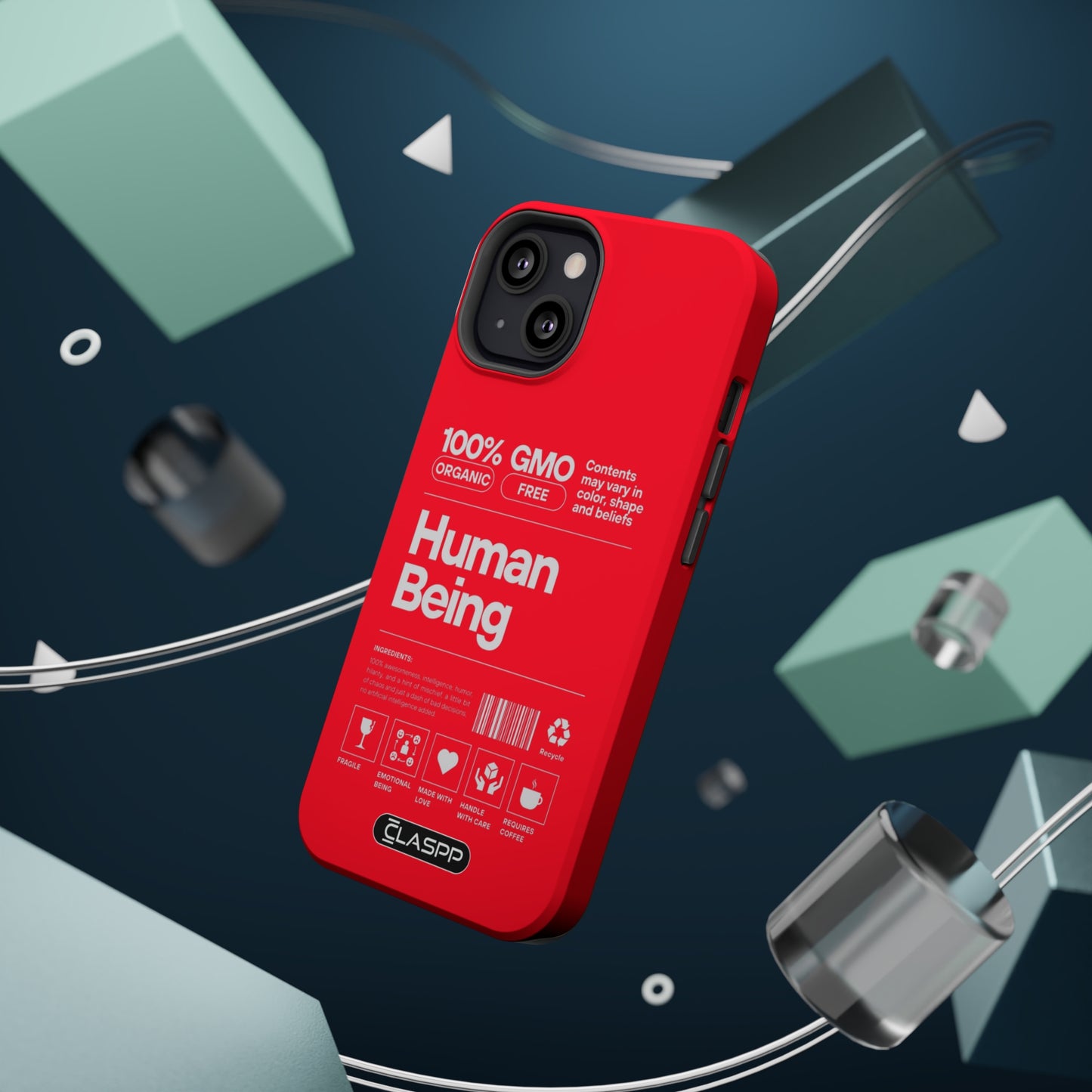 Human Being | Scarlet | MagSafe Dual Layer Phone Case