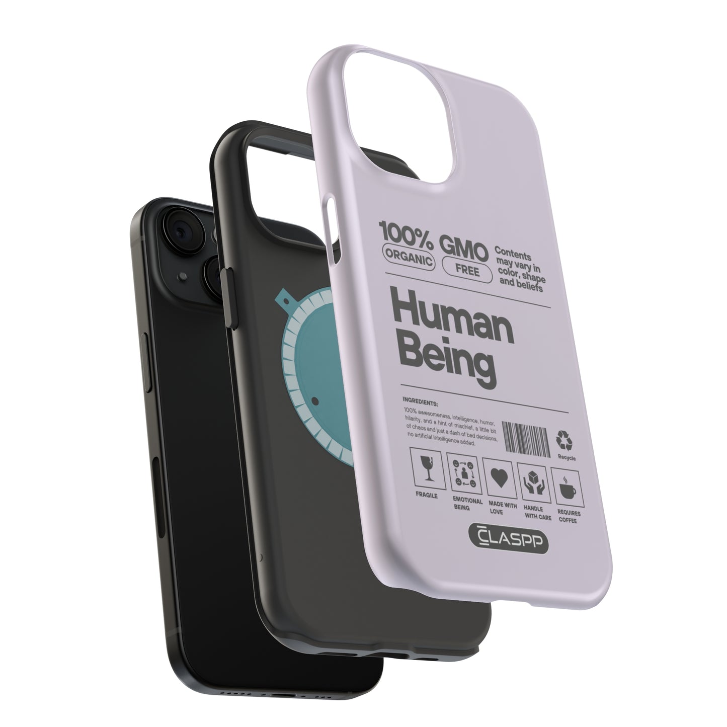 Human Being | Lavender | MagSafe Dual Layer Phone Case