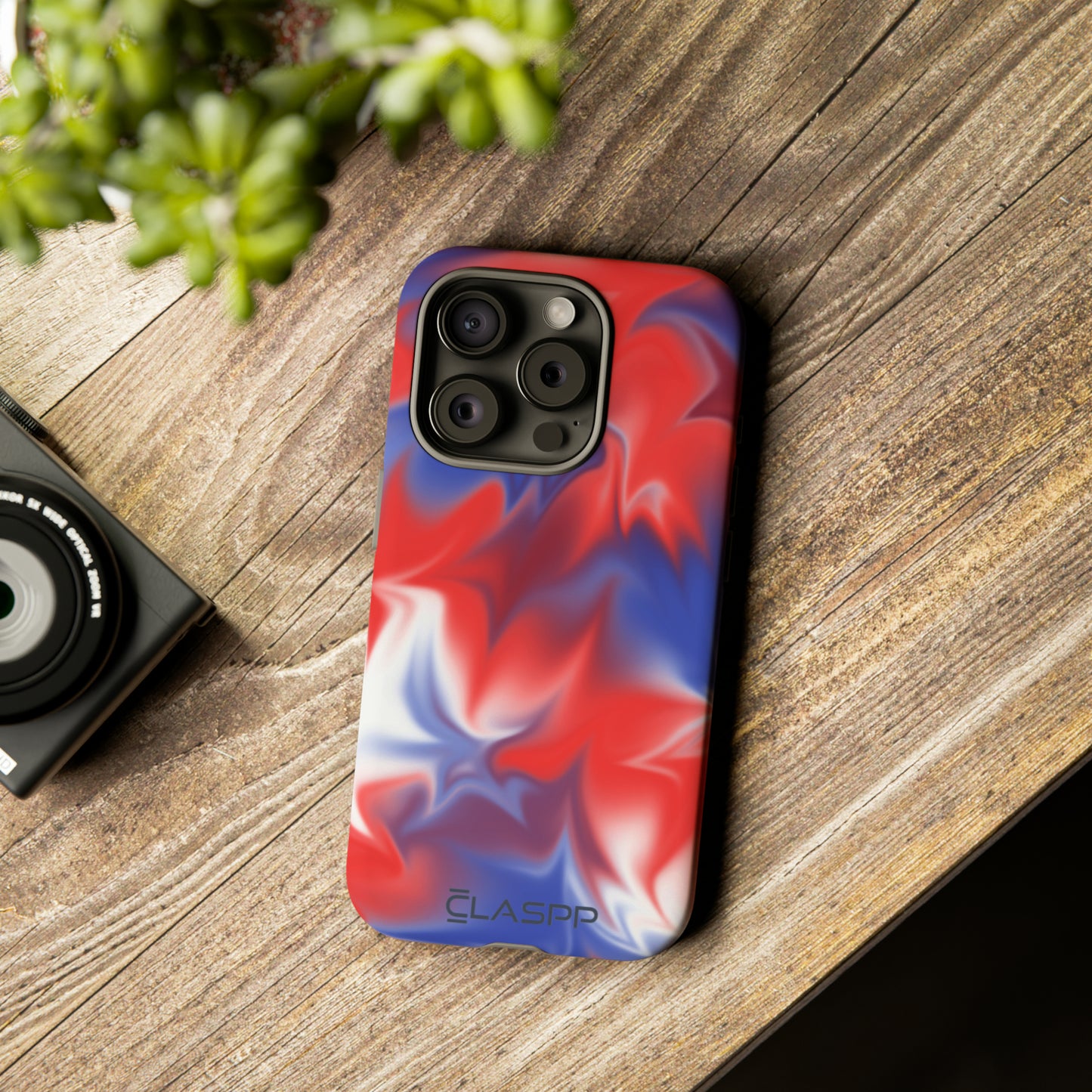 New Red White & Blue | Hardshell Dual Layer Phone Case