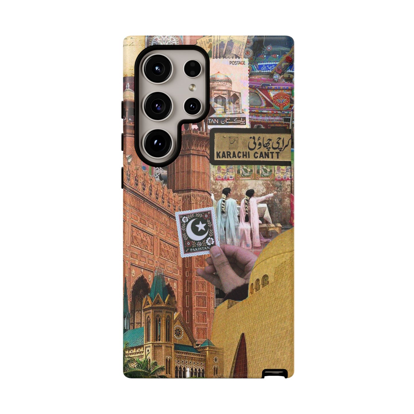 Postcard from Karachi – The City of Lights Phone Case