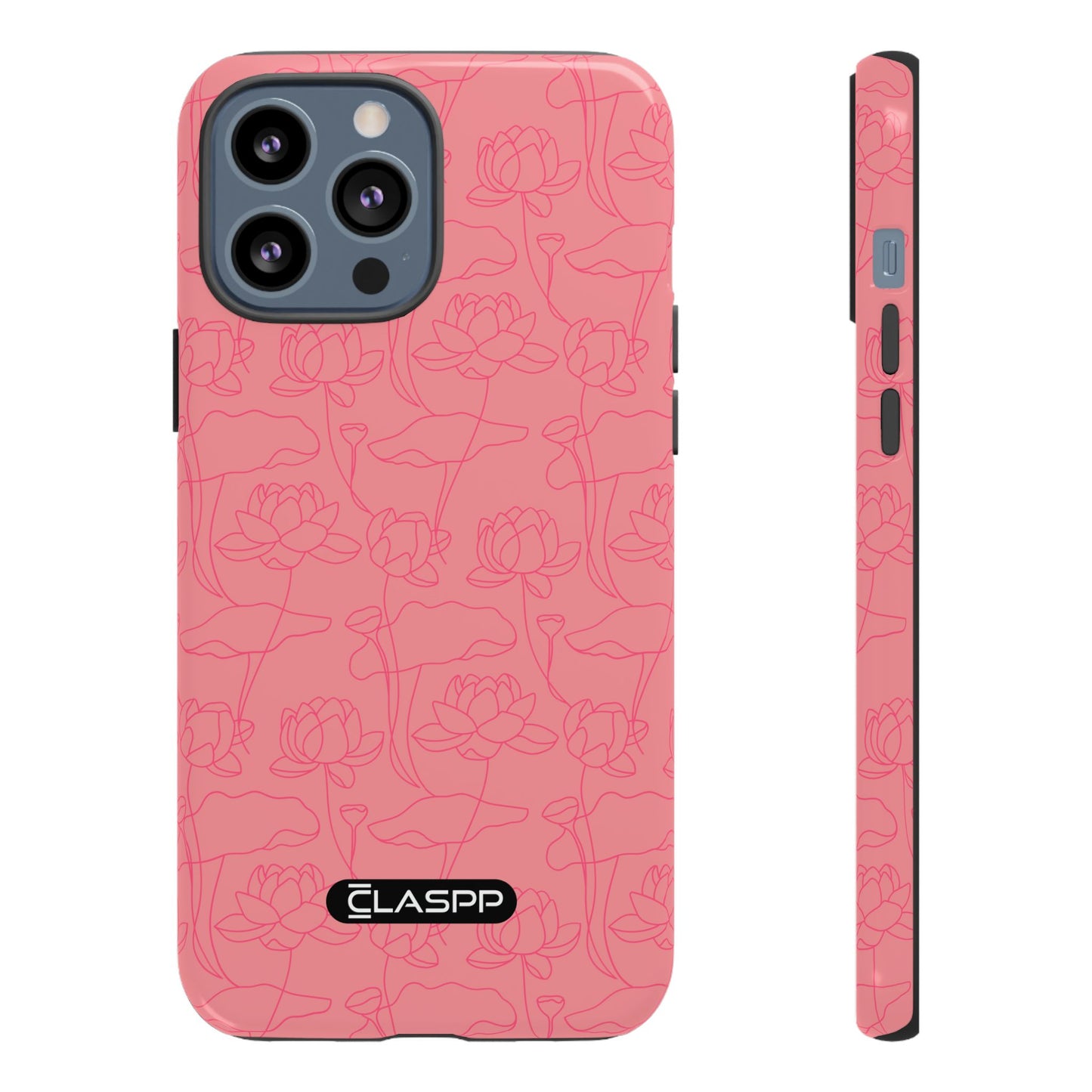 Festive Pink | Christmas | Hardshell Dual Layer Phone Case