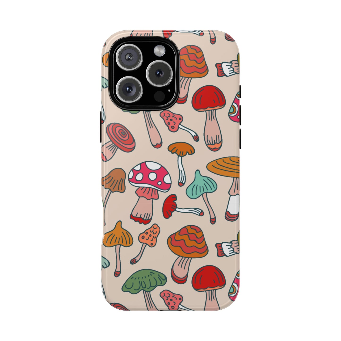 Phone Case - Wild Mushroom Design, Tough Cases for Extra Protection