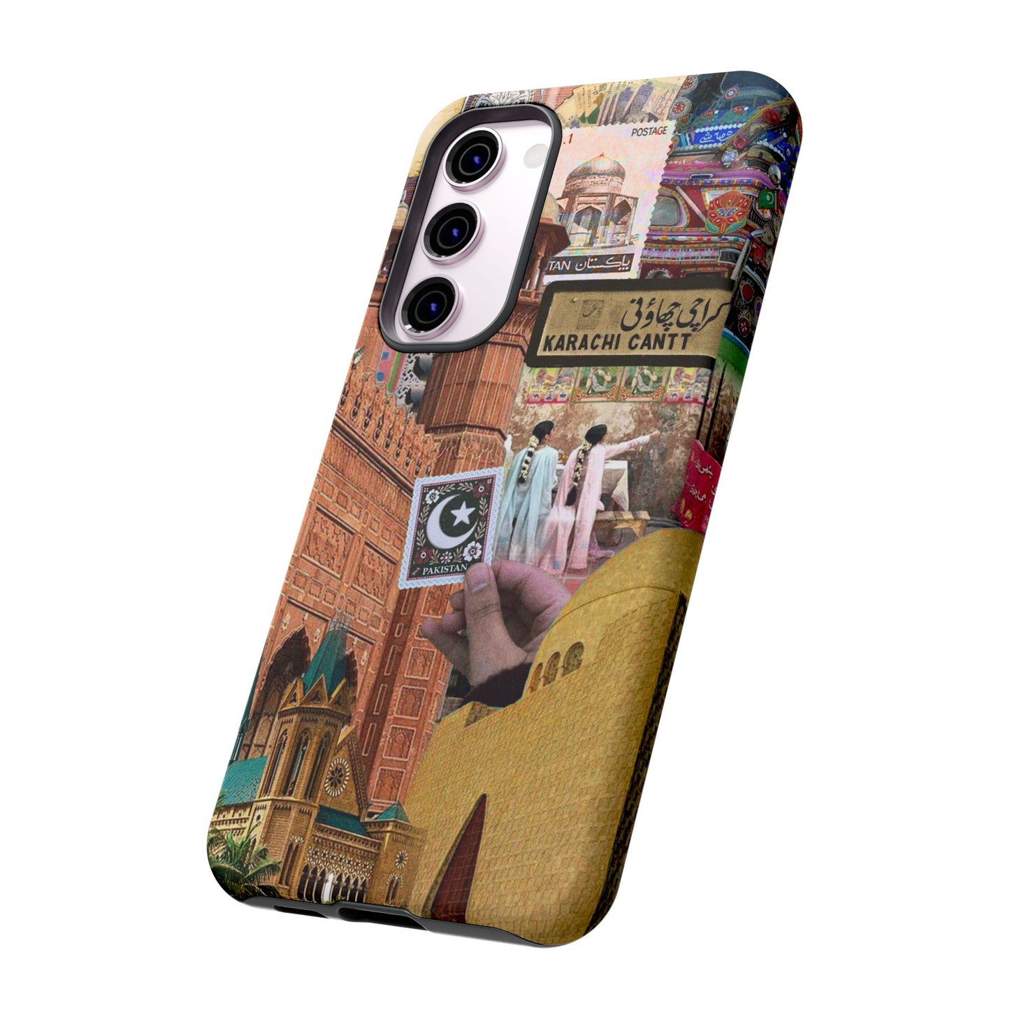 Postcard from Karachi – The City of Lights Phone Case