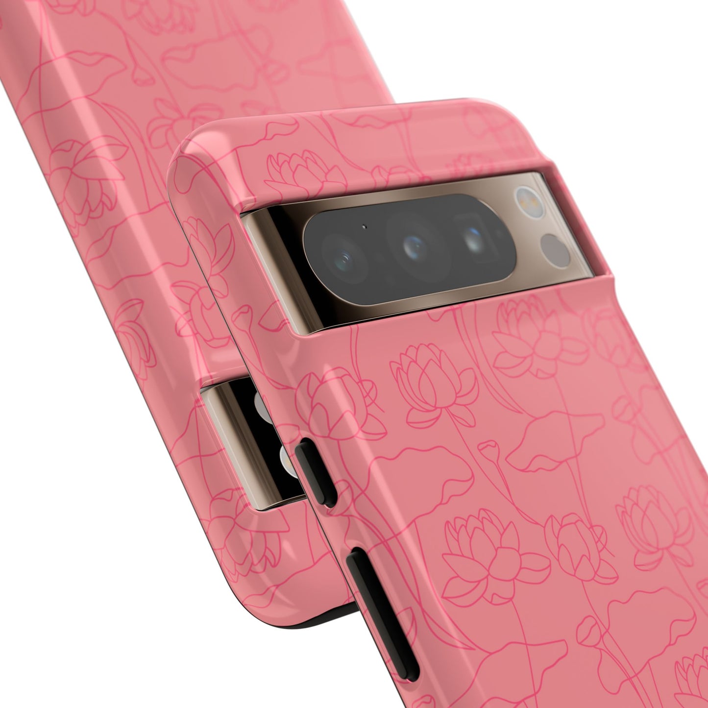 Festive Pink | Christmas | Hardshell Dual Layer Phone Case