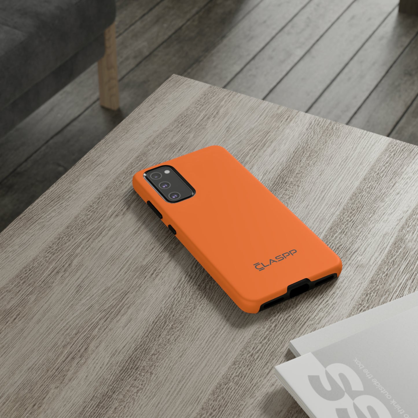 Tangerine Orange | Hardshell Dual Layer Phone Case