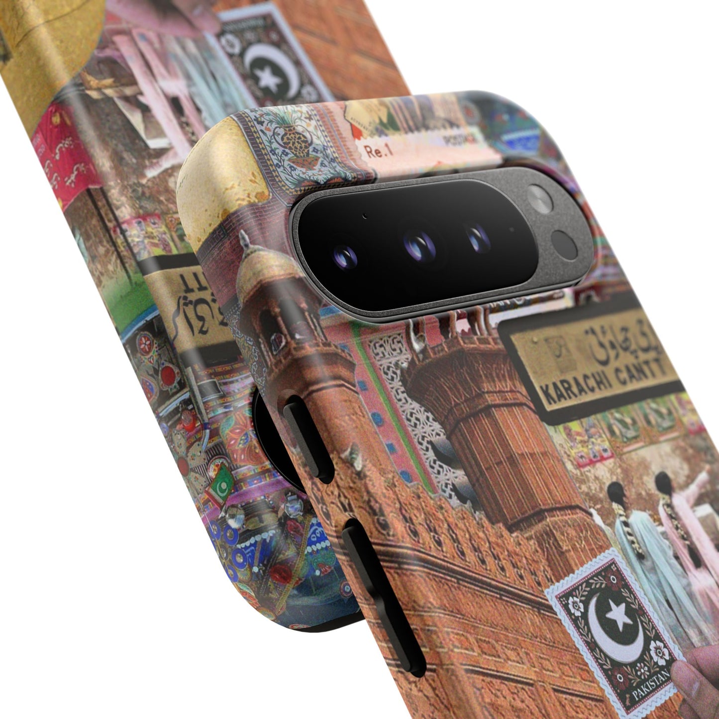 Postcard from Karachi – The City of Lights Phone Case