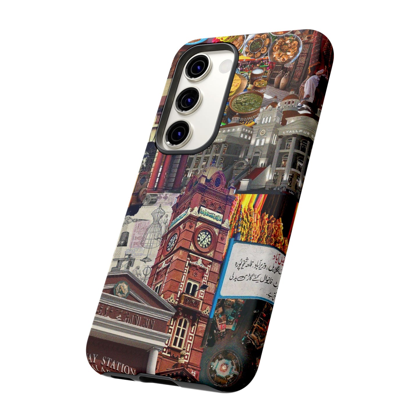 Postcard from Faisalabad – The Textile Heartbeat Phone Case