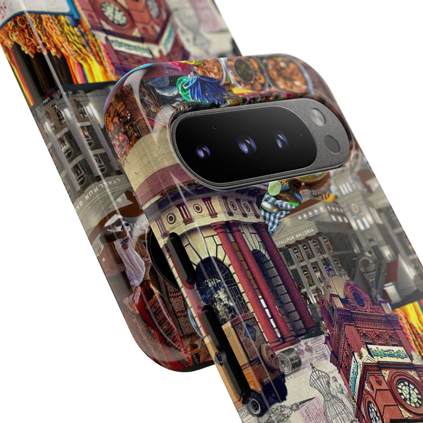 Postcard from Faisalabad – The Textile Heartbeat Phone Case