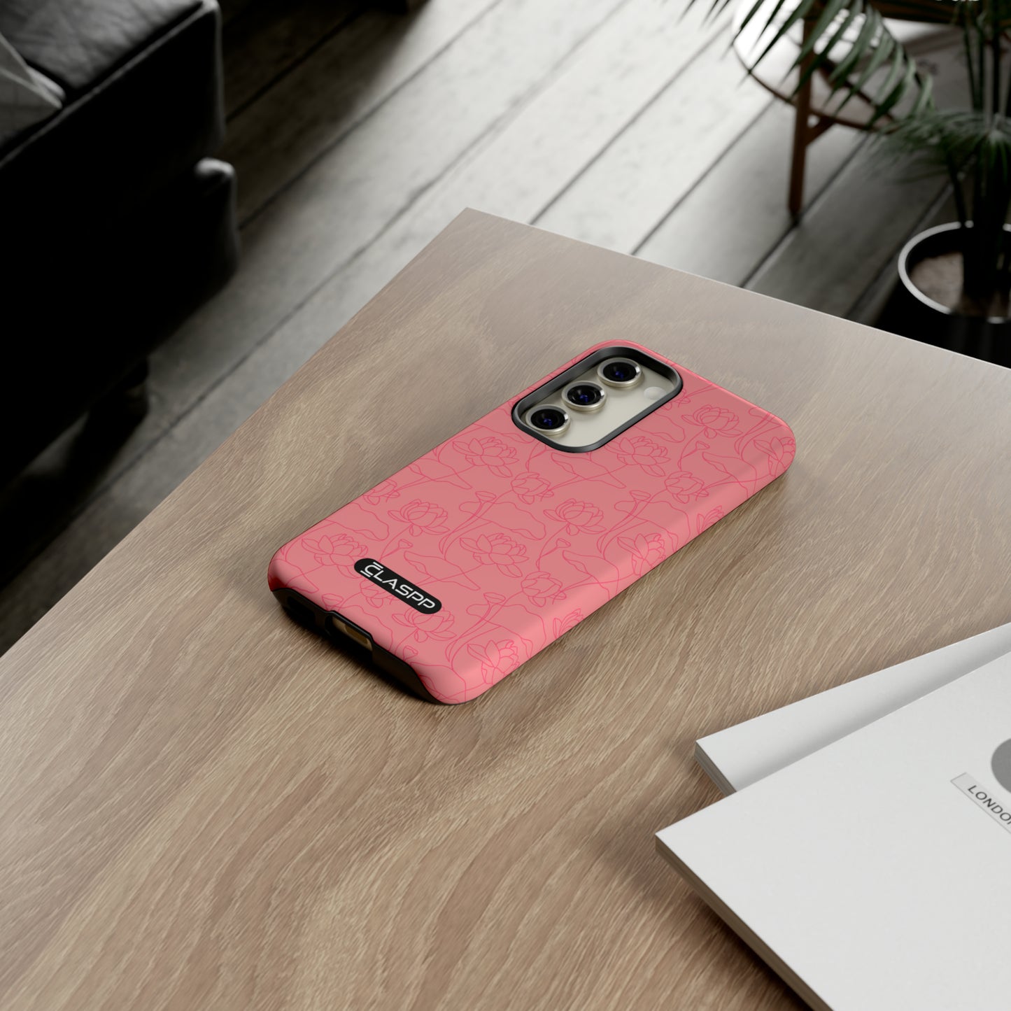 Festive Pink | Christmas | Hardshell Dual Layer Phone Case