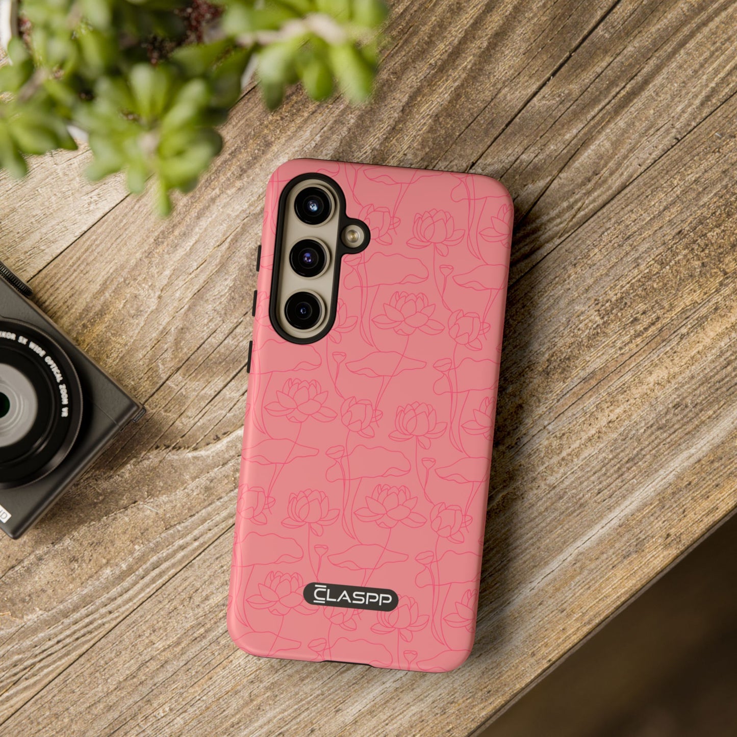 Festive Pink | Christmas | Hardshell Dual Layer Phone Case