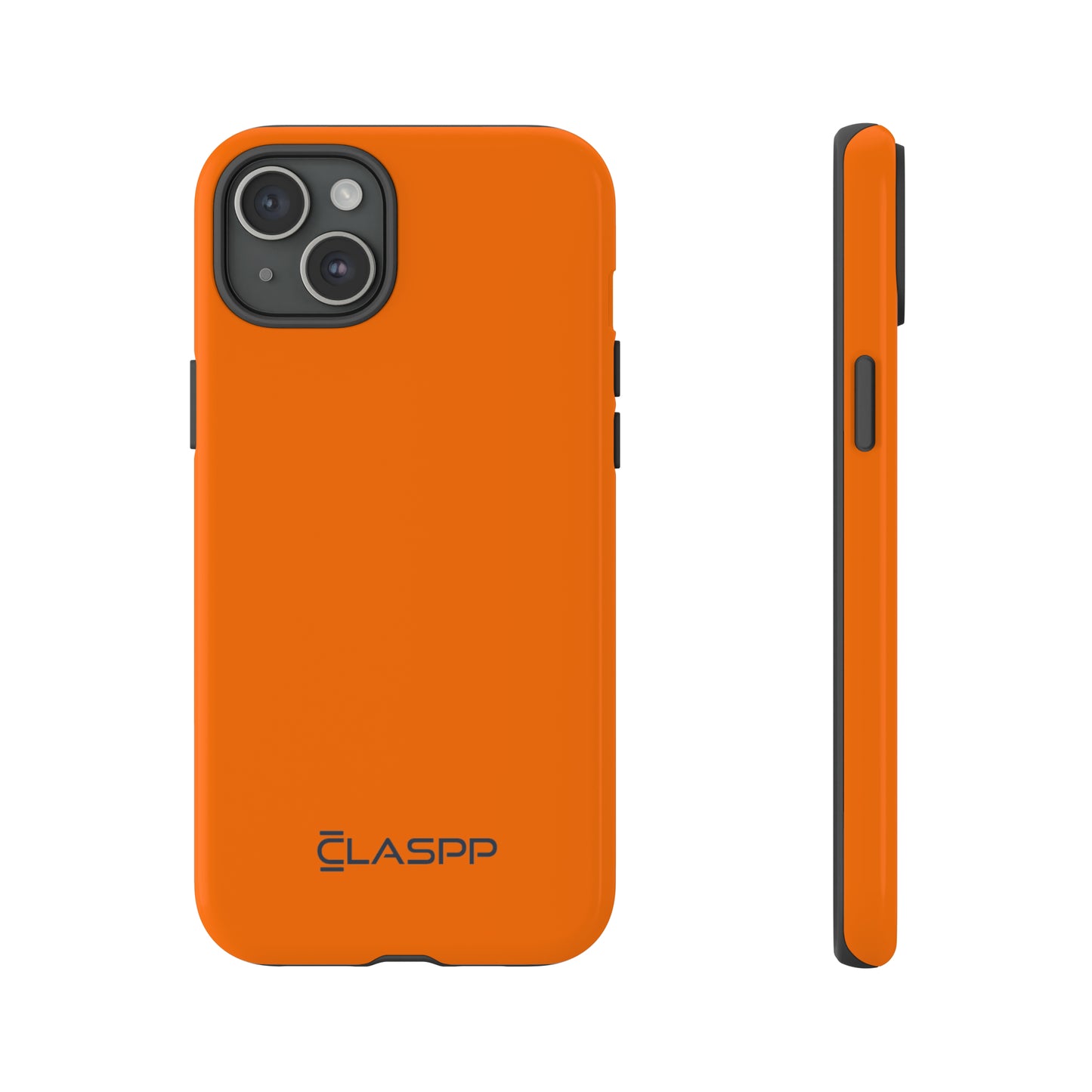 Tangerine Orange | Hardshell Dual Layer Phone Case