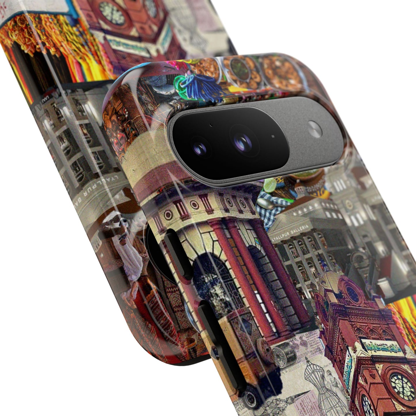 Postcard from Faisalabad – The Textile Heartbeat Phone Case