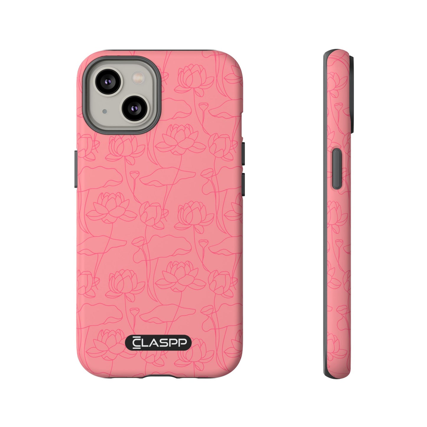 Festive Pink | Christmas | Hardshell Dual Layer Phone Case