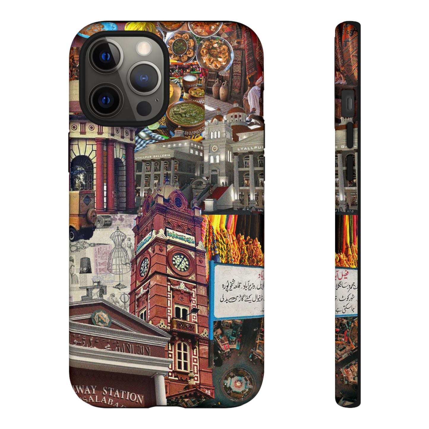 Postcard from Faisalabad – The Textile Heartbeat Phone Case