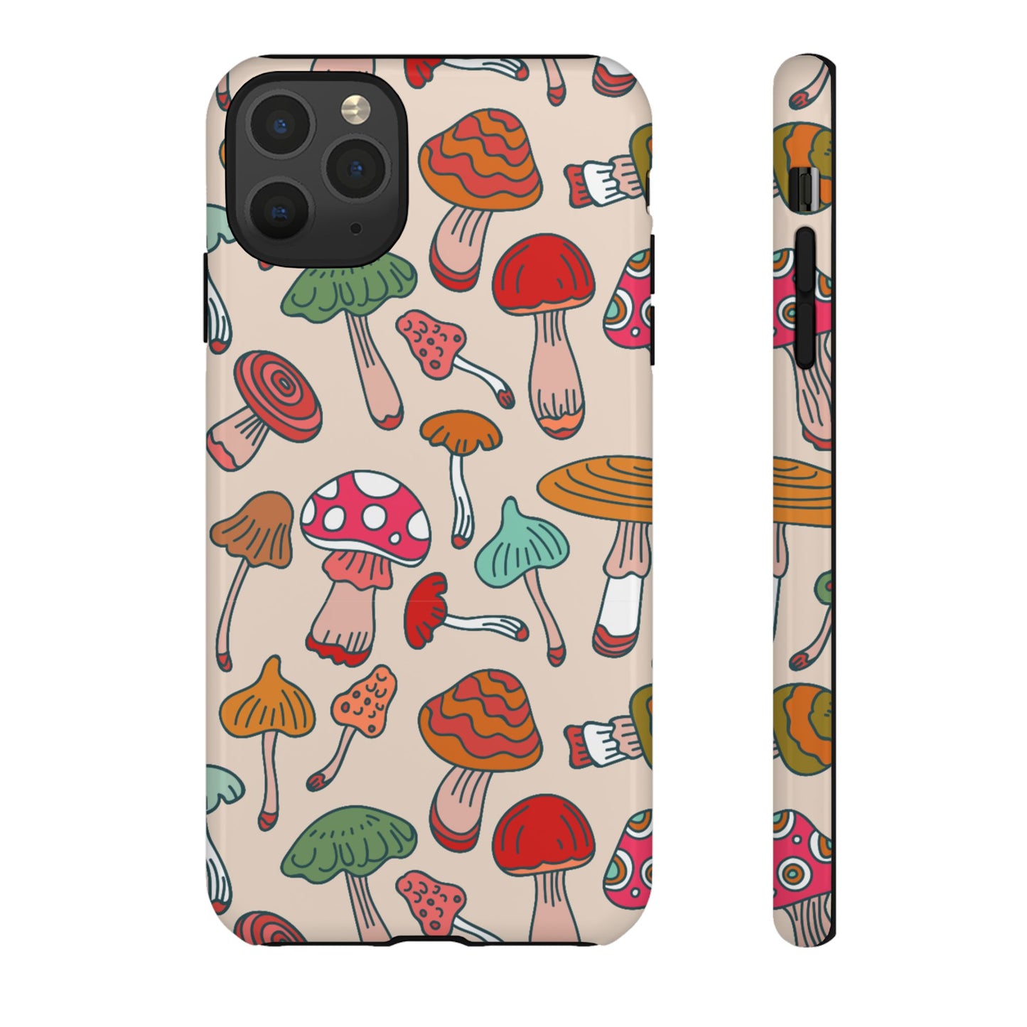 Phone Case - Wild Mushroom Design, Tough Cases for Extra Protection