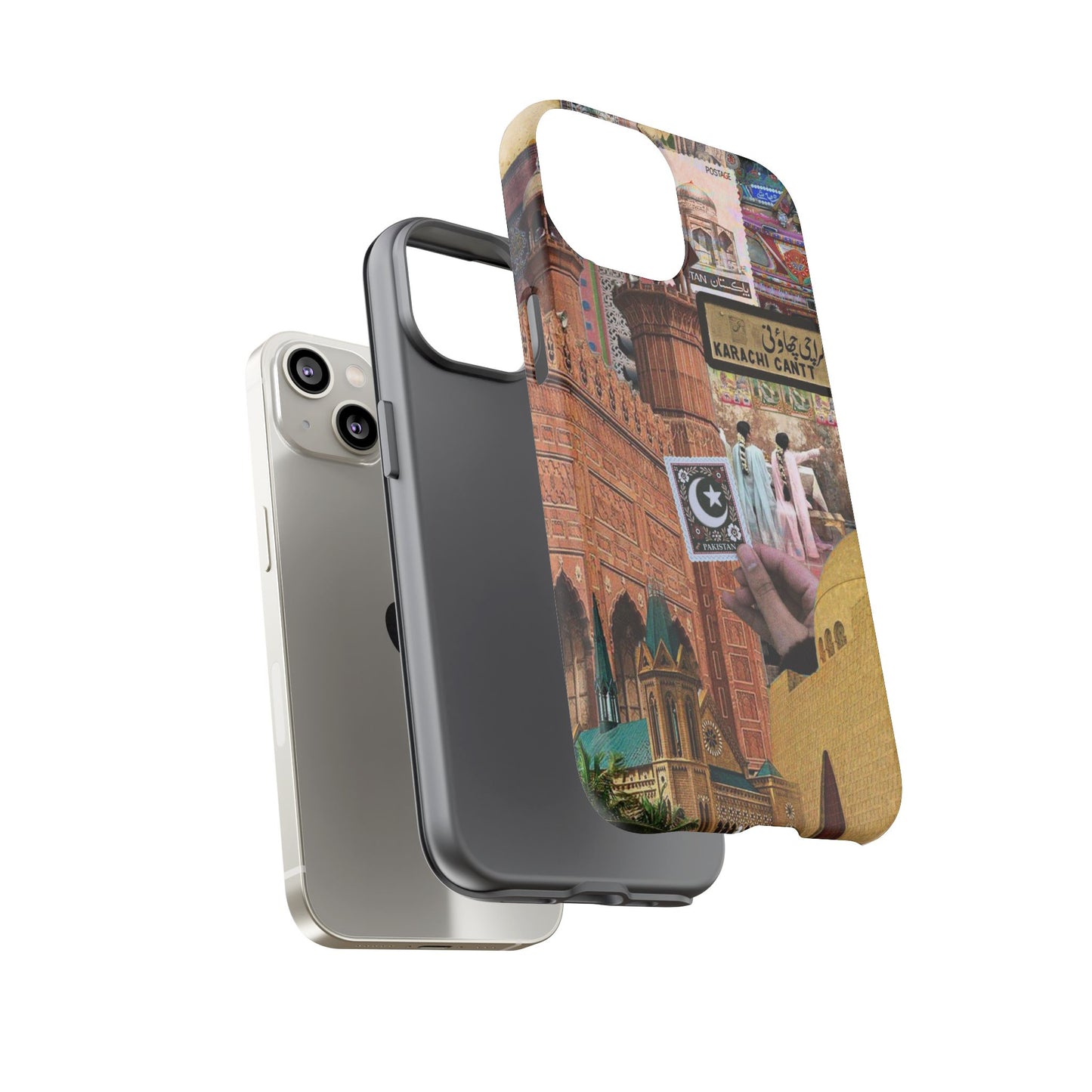 Postcard from Karachi – The City of Lights Phone Case