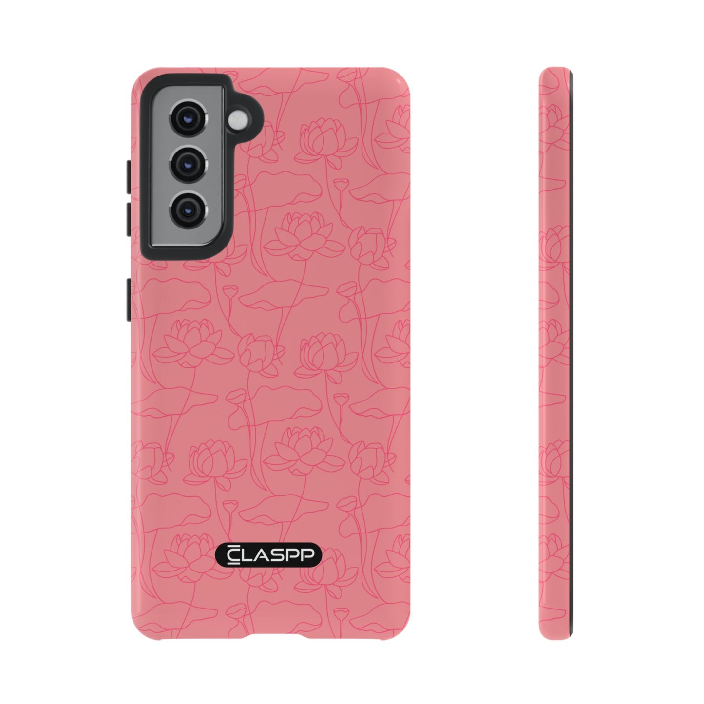 Festive Pink | Christmas | Hardshell Dual Layer Phone Case