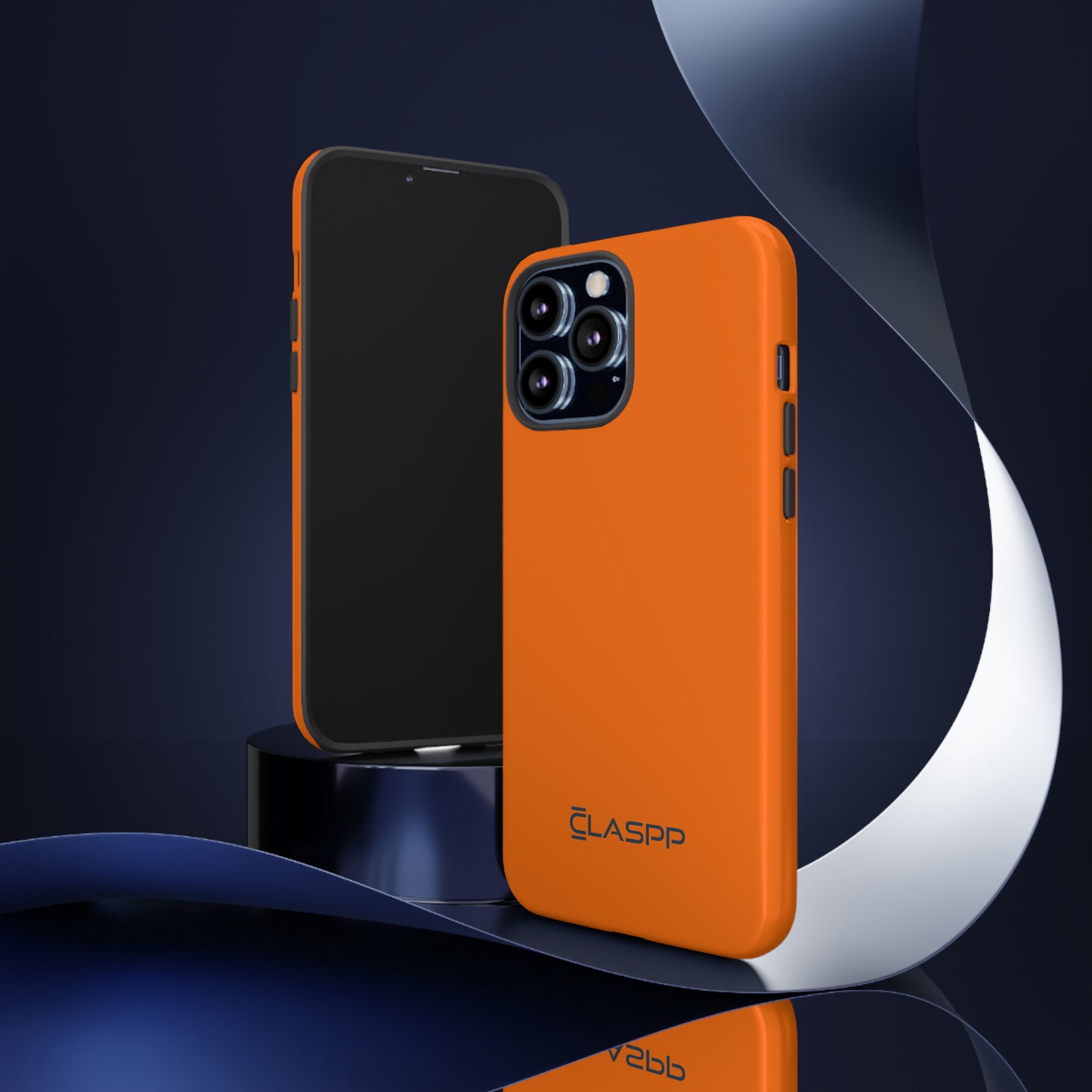 Tangerine Orange | Hardshell Dual Layer Phone Case