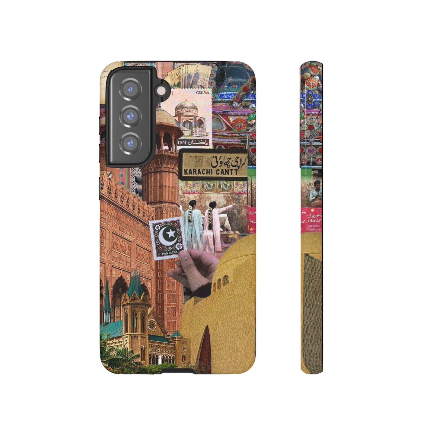 Postcard from Karachi – The City of Lights Phone Case