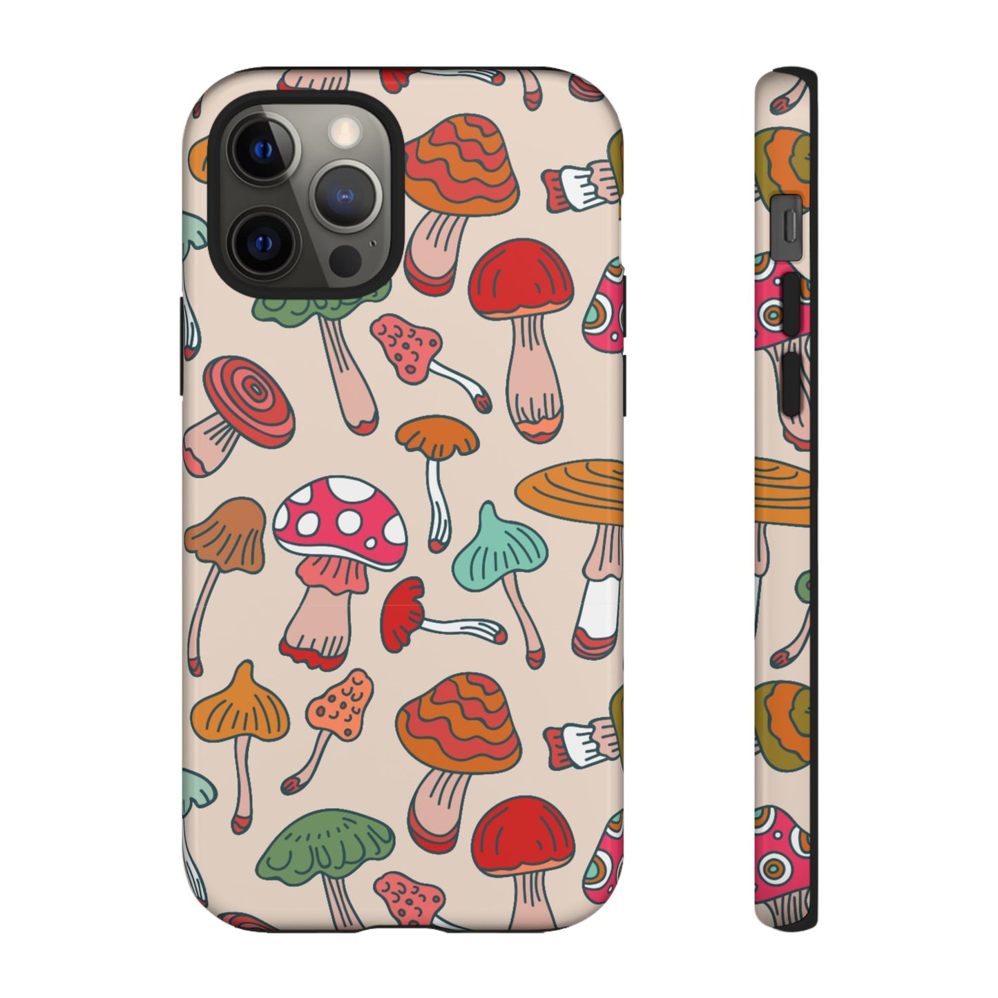 Phone Case - Wild Mushroom Design, Tough Cases for Extra Protection