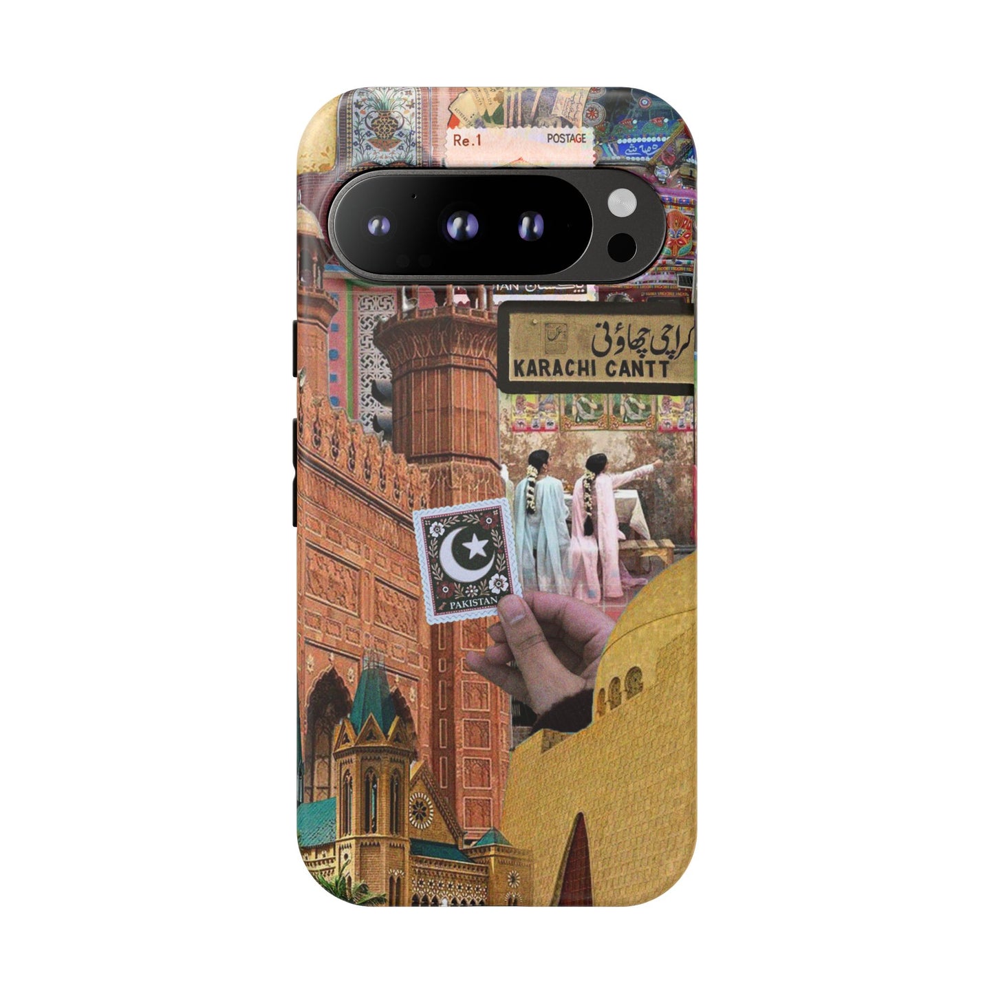 Postcard from Karachi – The City of Lights Phone Case