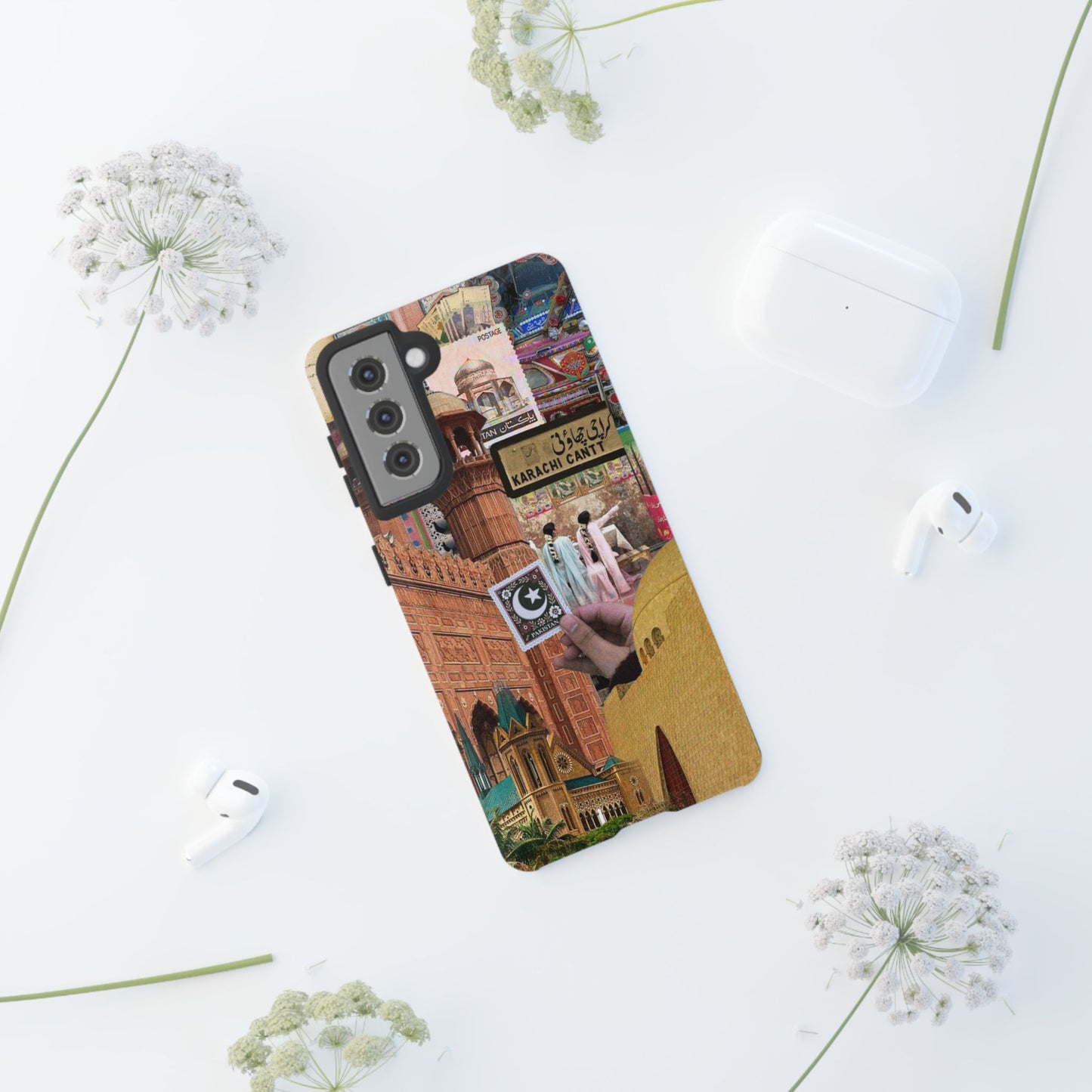 Postcard from Karachi – The City of Lights Phone Case