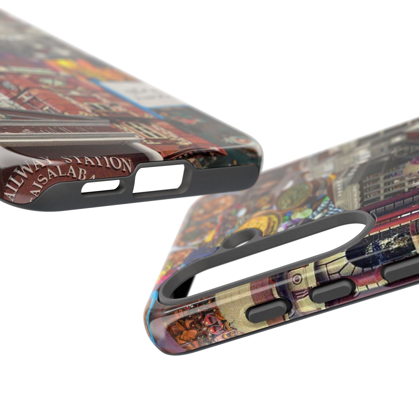 Postcard from Faisalabad – The Textile Heartbeat Phone Case