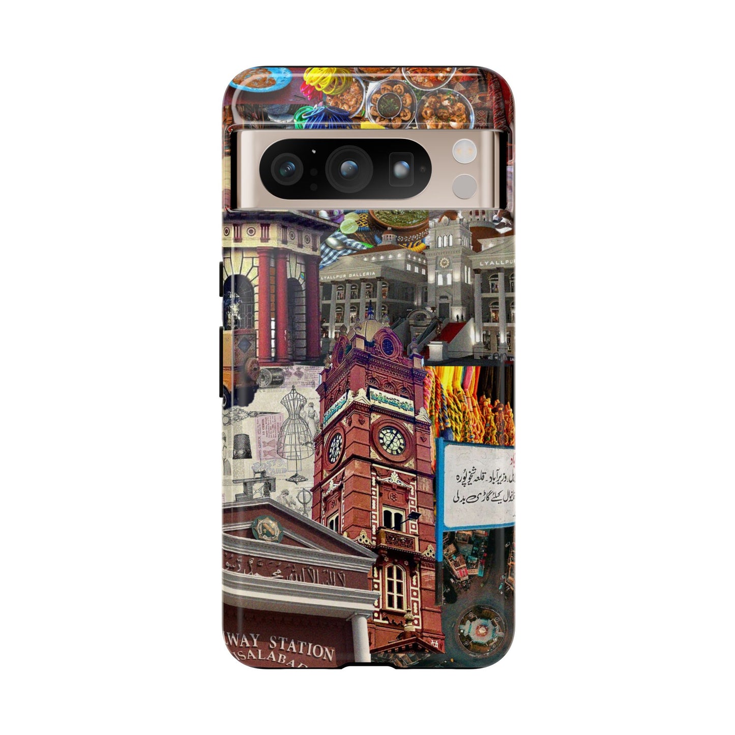 Postcard from Faisalabad – The Textile Heartbeat Phone Case