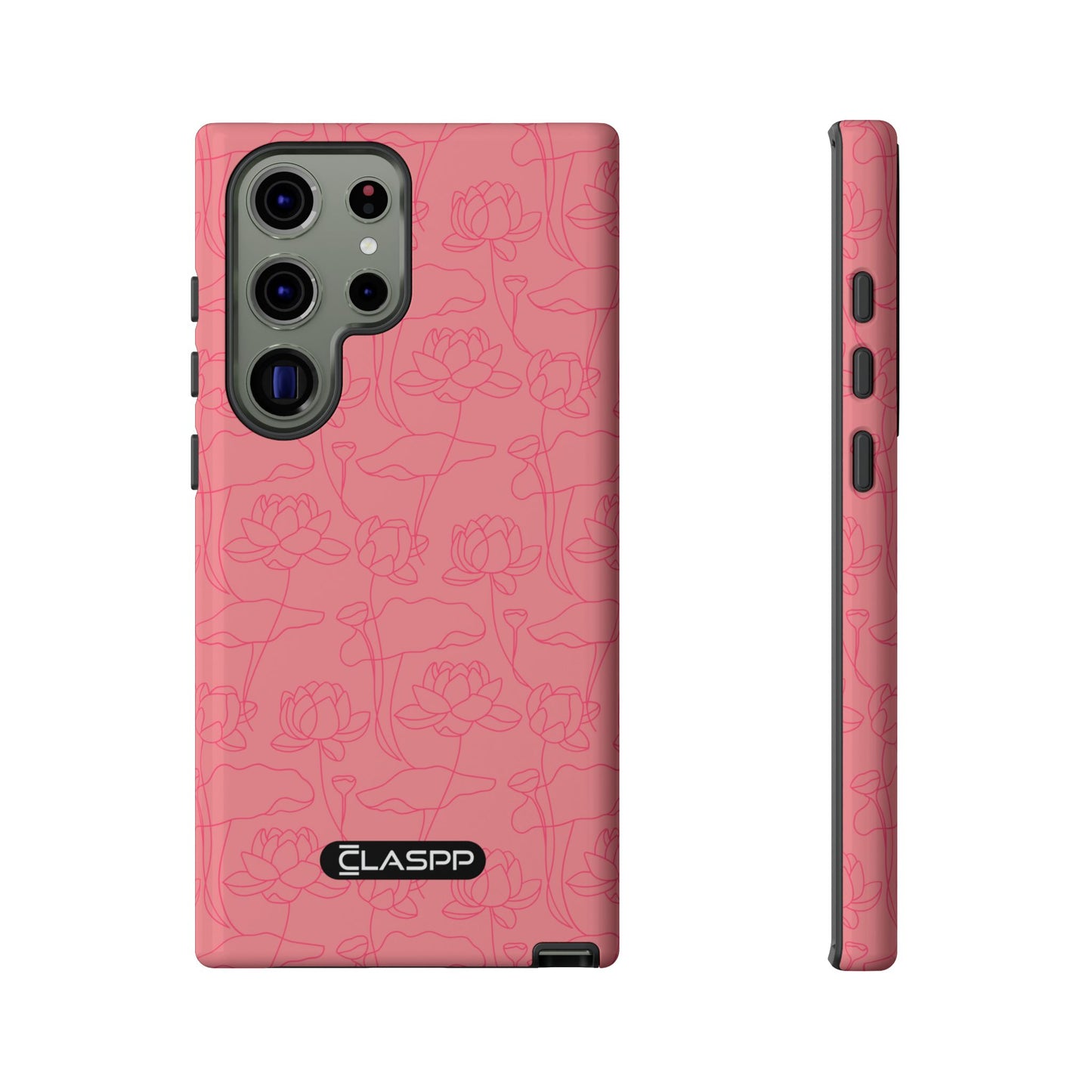 Festive Pink | Christmas | Hardshell Dual Layer Phone Case