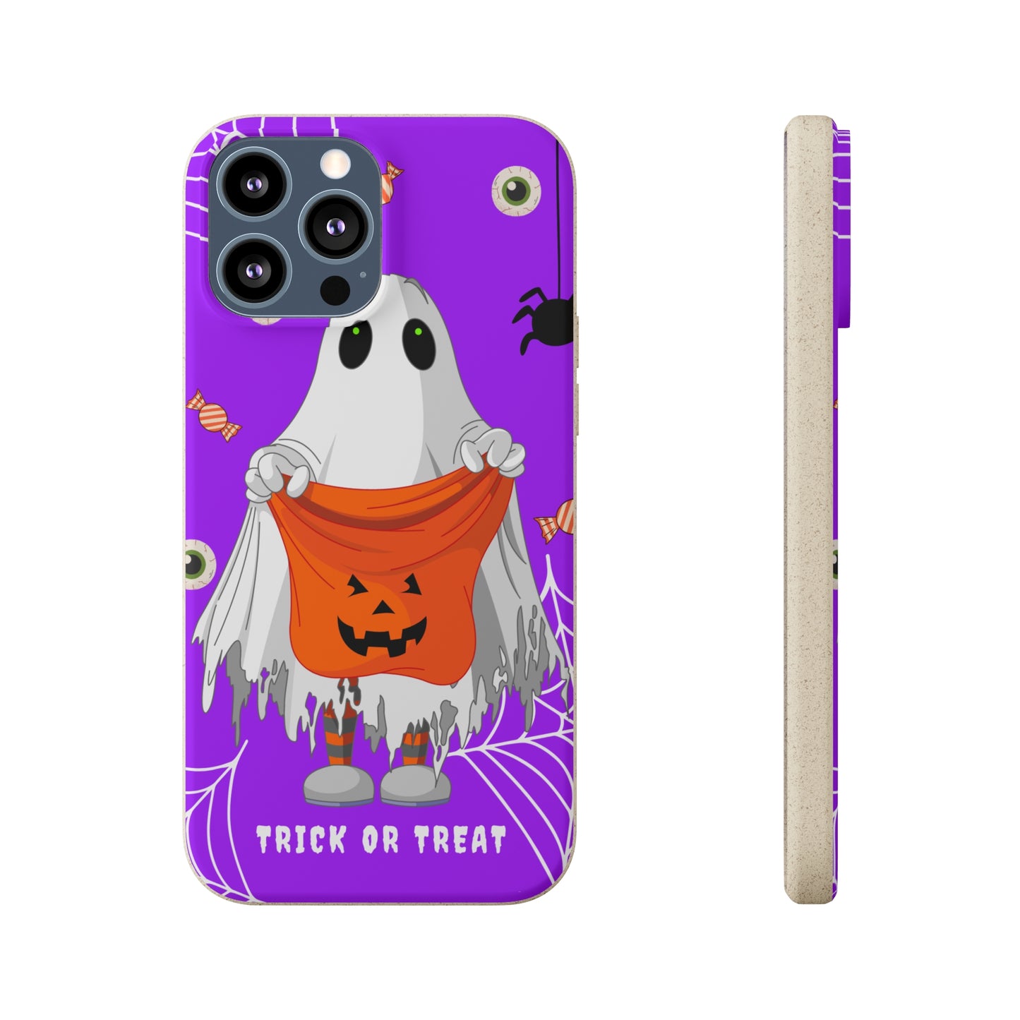 Trick or Treat Purple | Plant-Based Biodegradable Phone Case