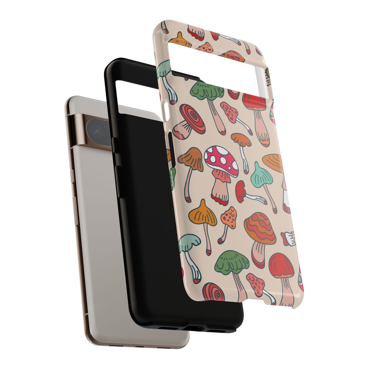 Phone Case - Wild Mushroom Design, Tough Cases for Extra Protection