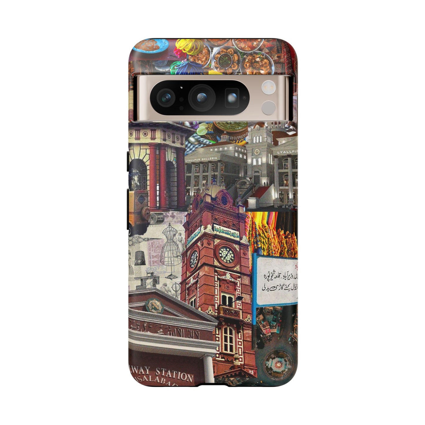 Postcard from Faisalabad – The Textile Heartbeat Phone Case