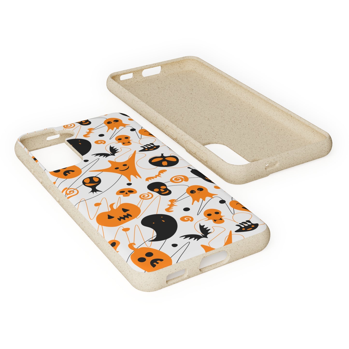 Happy Haunting Boo White | Plant-Based Biodegradable Phone Case