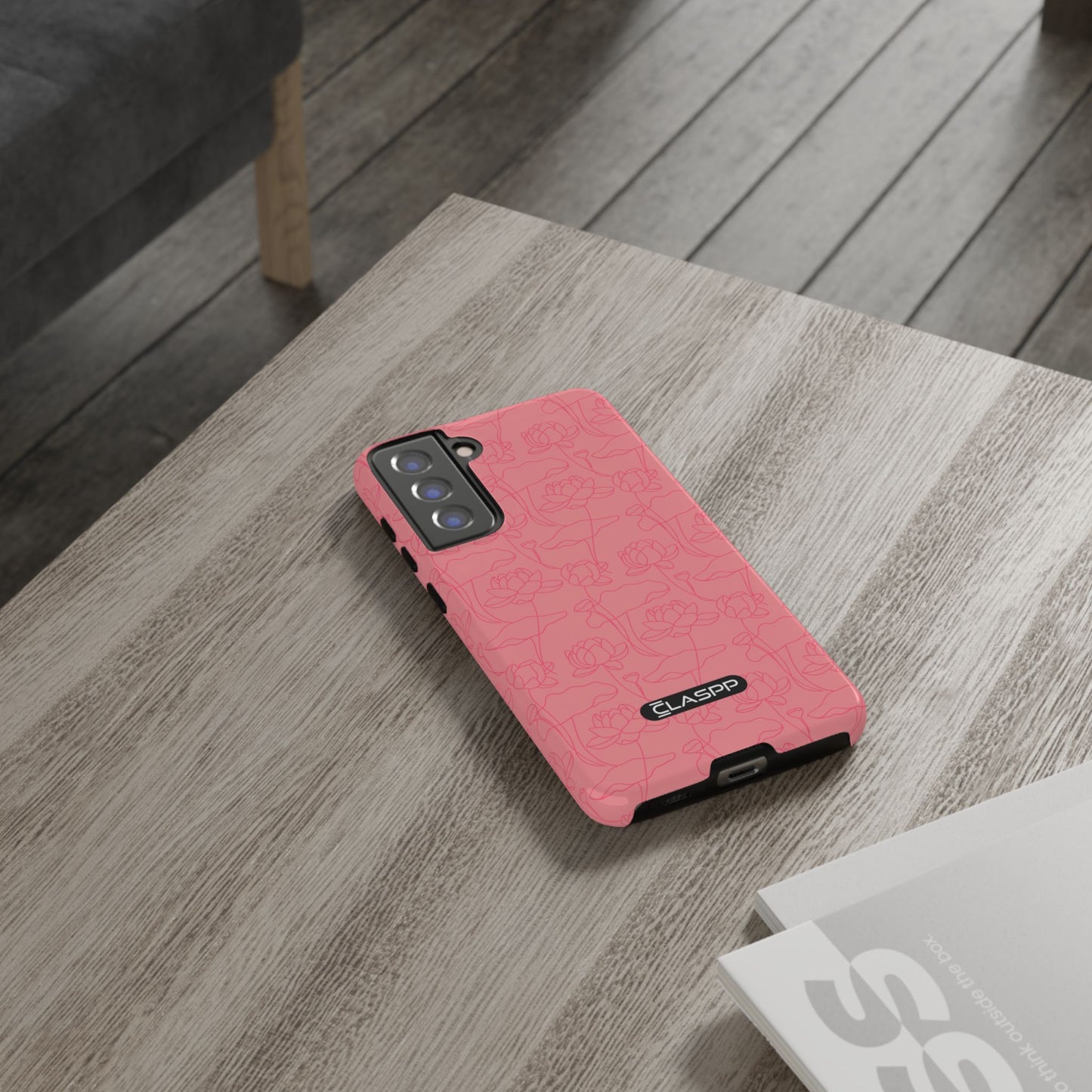 Festive Pink | Christmas | Hardshell Dual Layer Phone Case