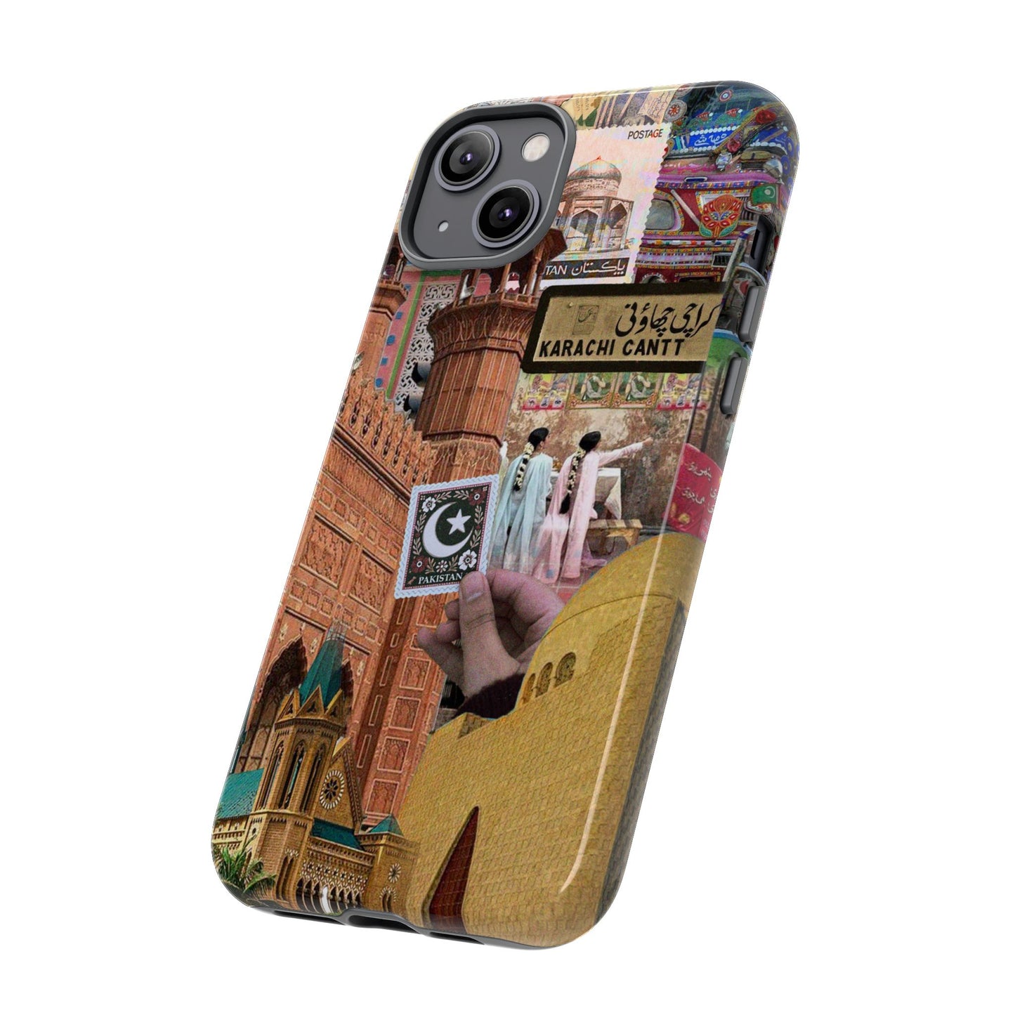 Postcard from Karachi – The City of Lights Phone Case