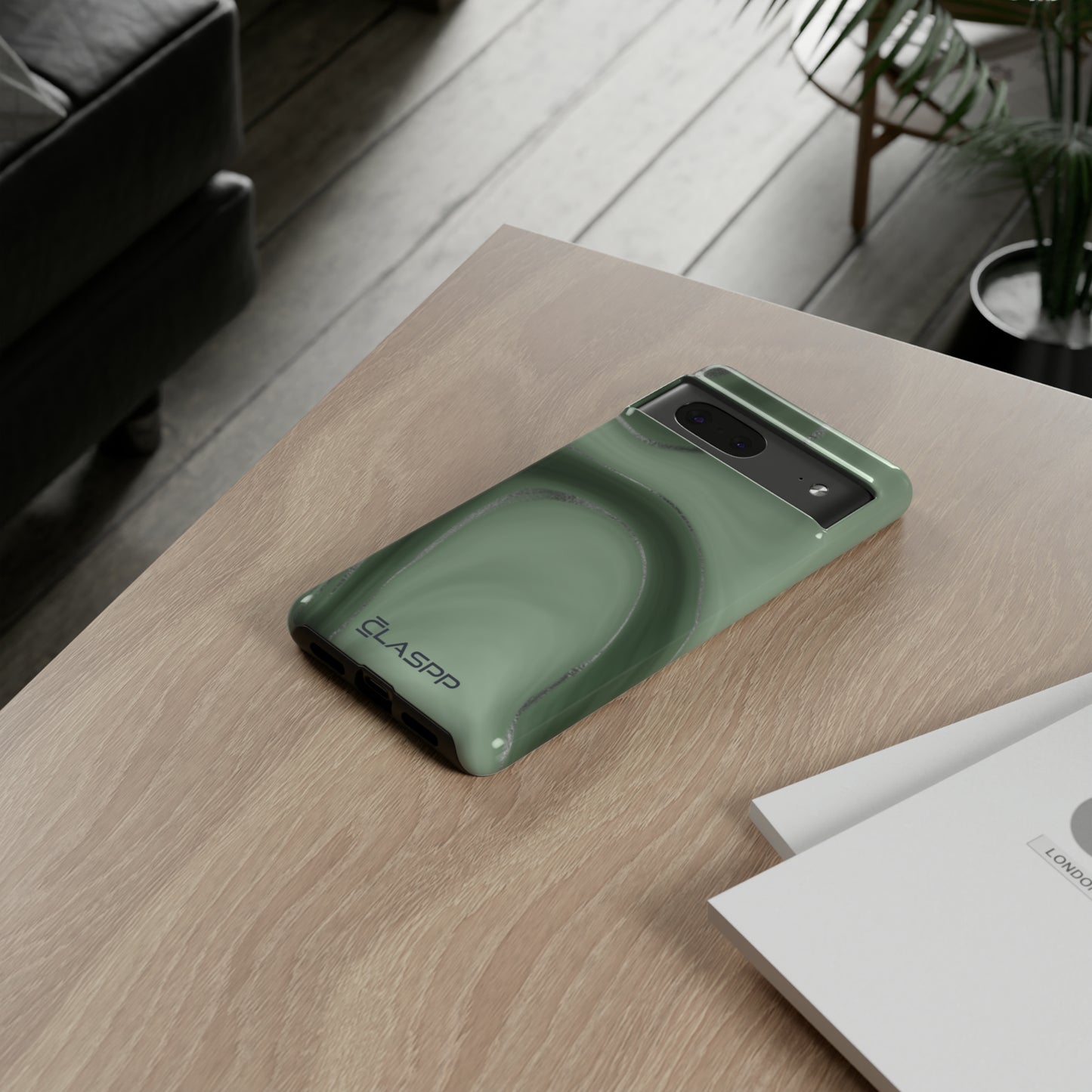 Emerald Elegance | Hardshell Dual Layer Phone Case