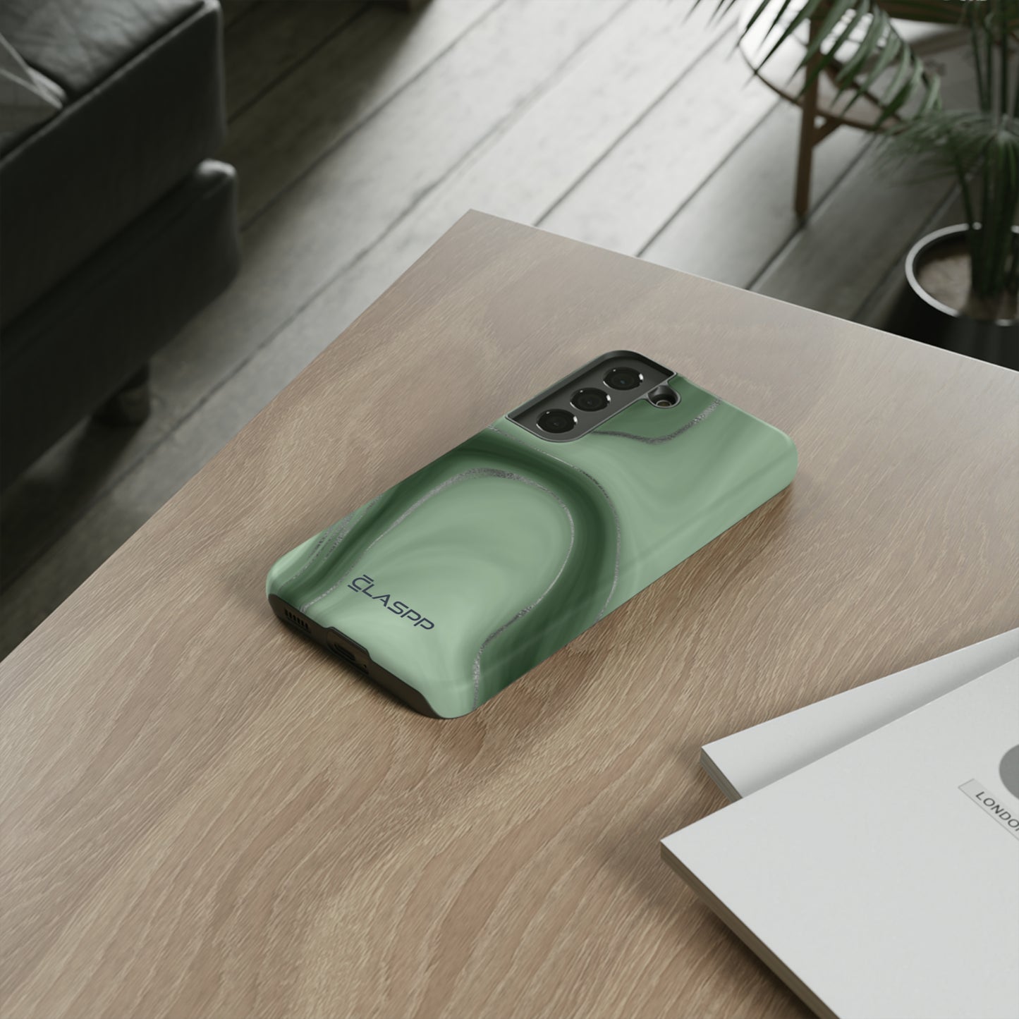 Emerald Elegance | Hardshell Dual Layer Phone Case