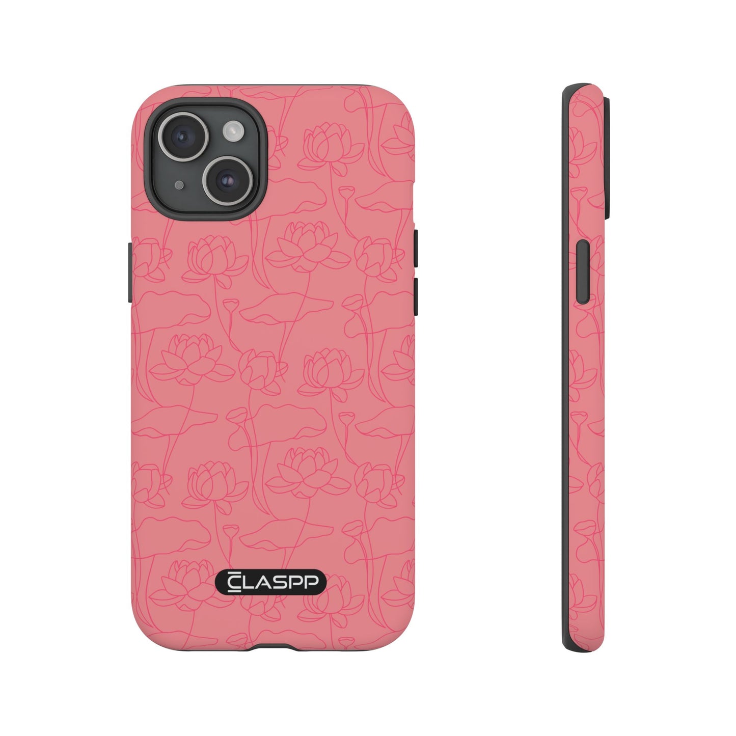 Festive Pink | Christmas | Hardshell Dual Layer Phone Case