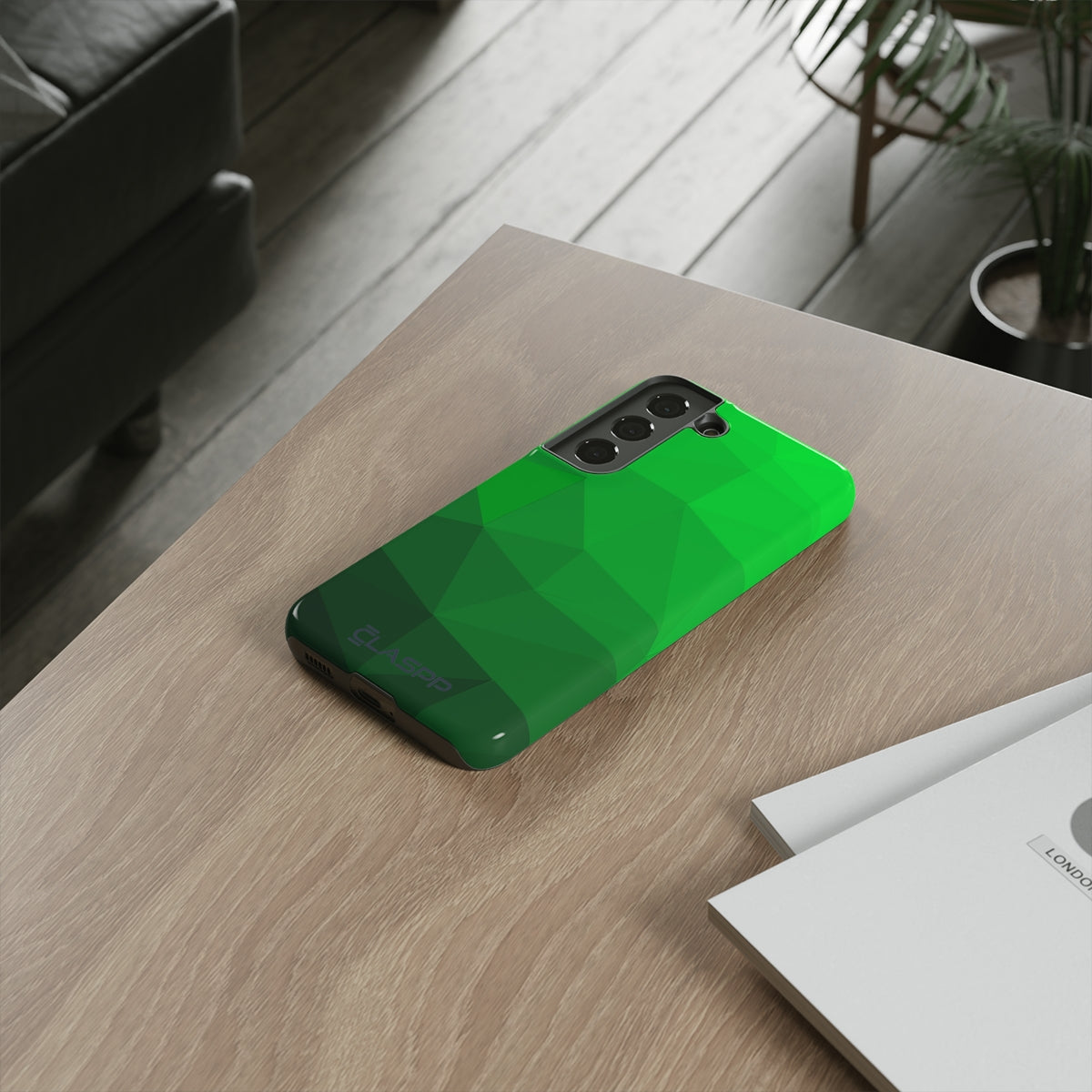 Emerald Poly | Hardshell Dual Layer Phone Case