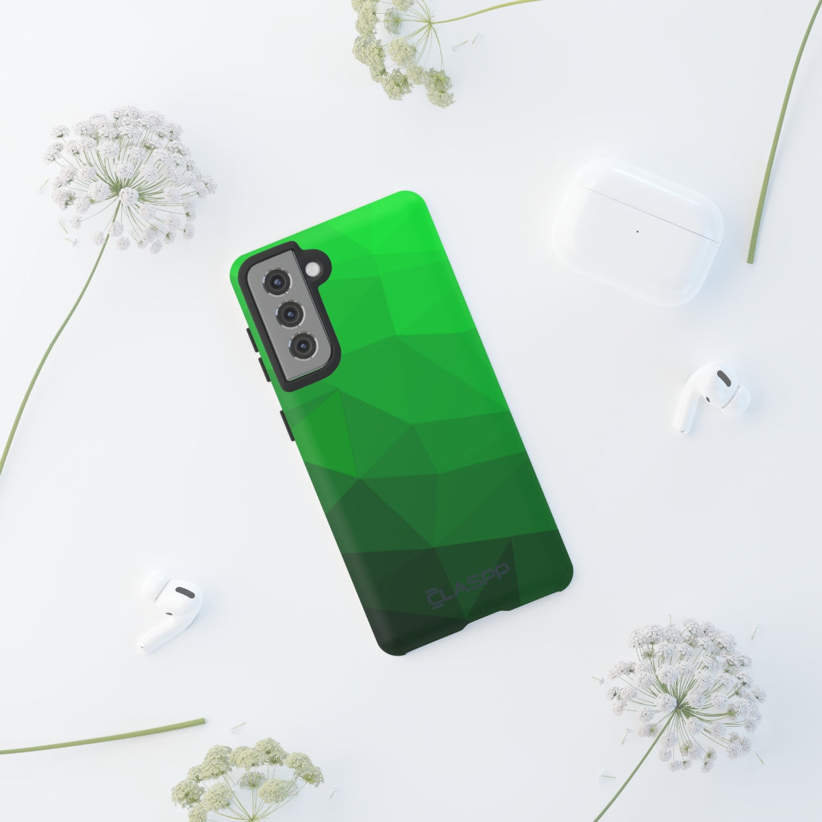 Emerald Poly | Hardshell Dual Layer Phone Case