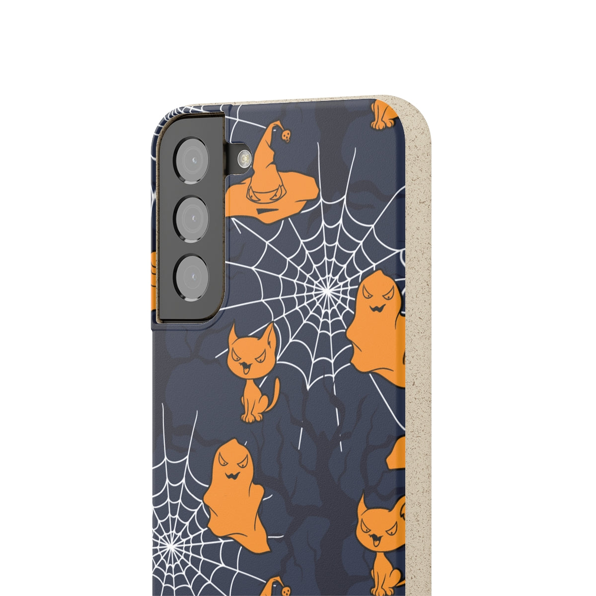 Ghostly Greetings Dark Night | Plant-Based Biodegradable Phone Case