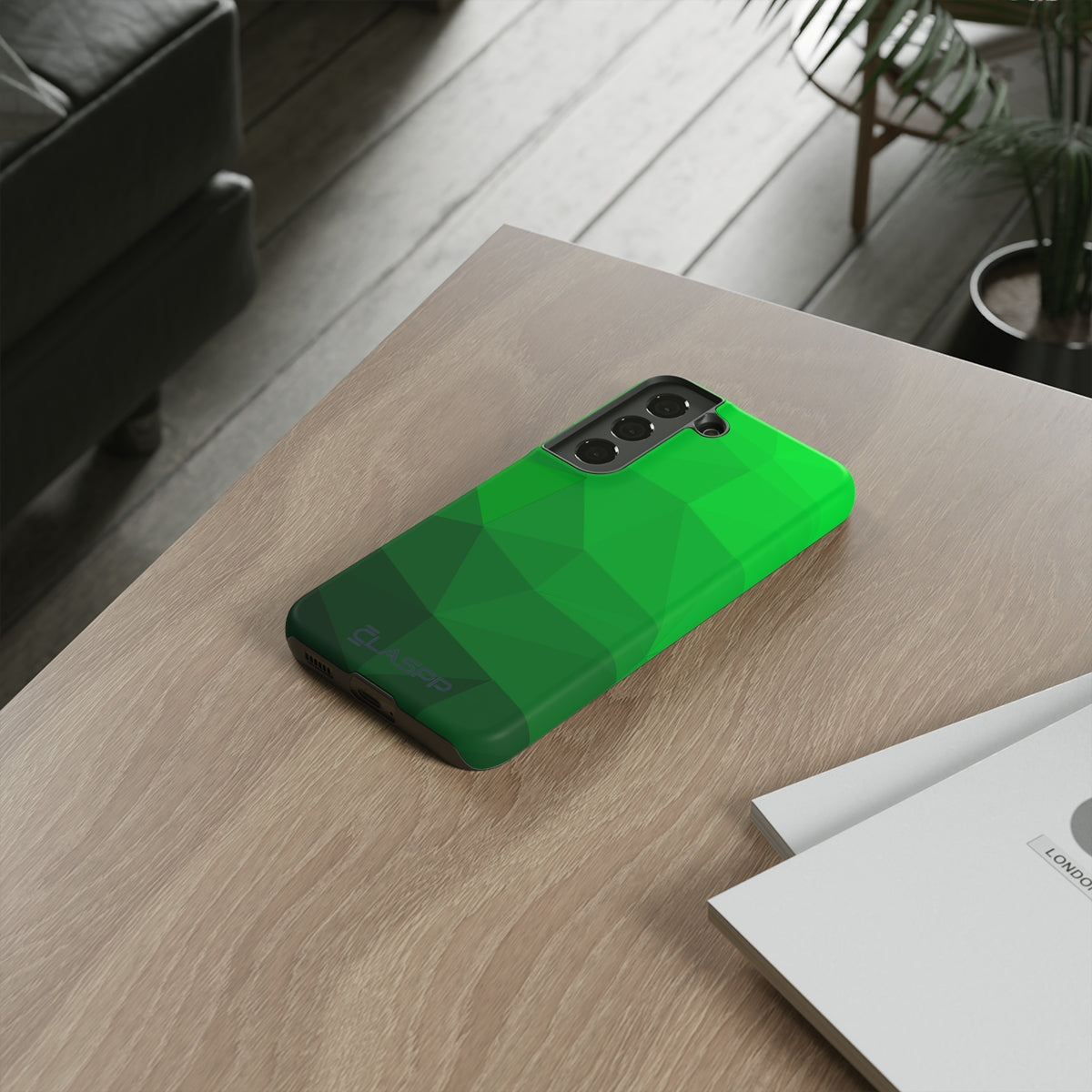 Emerald Poly | Hardshell Dual Layer Phone Case