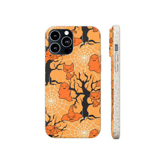 Ghostly Greetings Fall Harvest | Plant-Based Biodegradable Phone Case